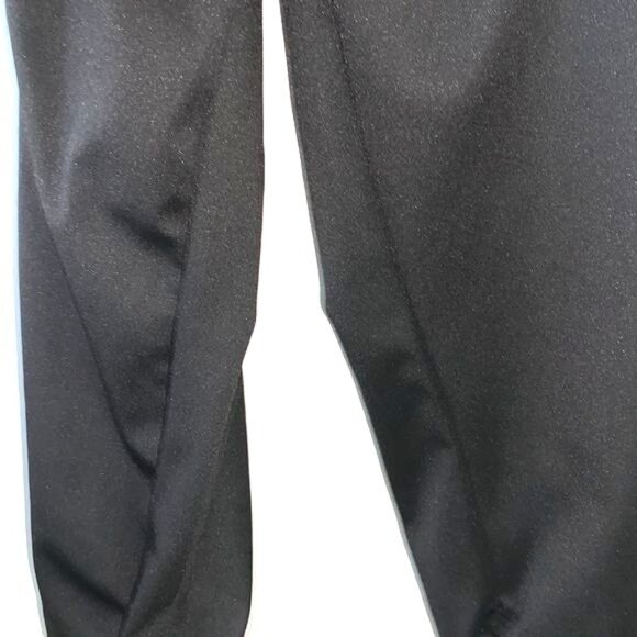 Shein Black Ruched High-Waisted Stretch Leggings Women Size M EU 38 US 6 Polyest - Picture 6 of 12